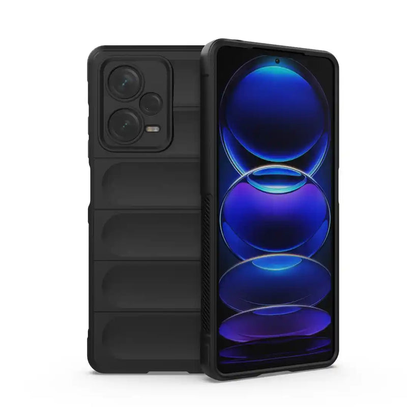 Shield Silicone - Mobile Back Cover for Redmi Note 12 Pro Plus 5G - 6.67 Inches - (INR 169 Only for prepaid orders)