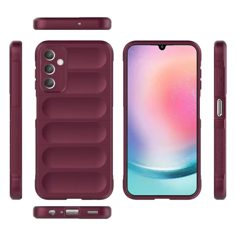 Shield Silicone - Mobile Back Cover for Samsung Galaxy A25 5G - 6.5 Inches - (INR 169 Only for prepaid orders)