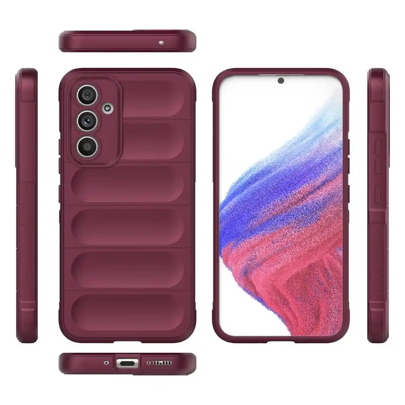 Shield Silicone - Mobile Back Cover for Samsung Galaxy A54 5G - 6.4 Inches - (INR 169 Only for prepaid orders)