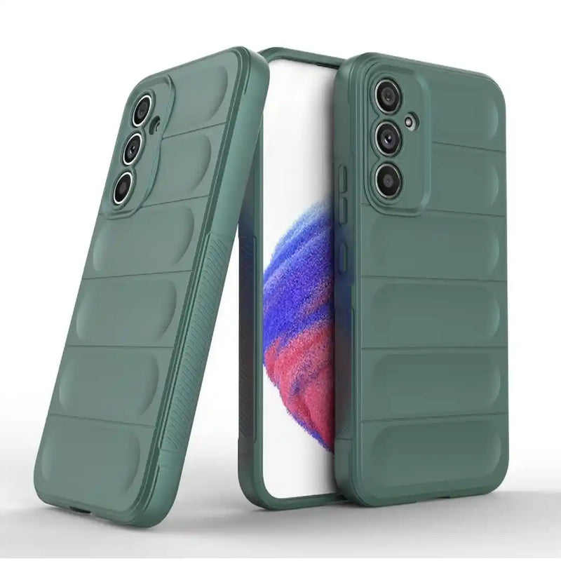 Shield Silicone - Mobile Back Cover for Samsung Galaxy A54 5G - 6.4 Inches - (INR 169 Only for prepaid orders)