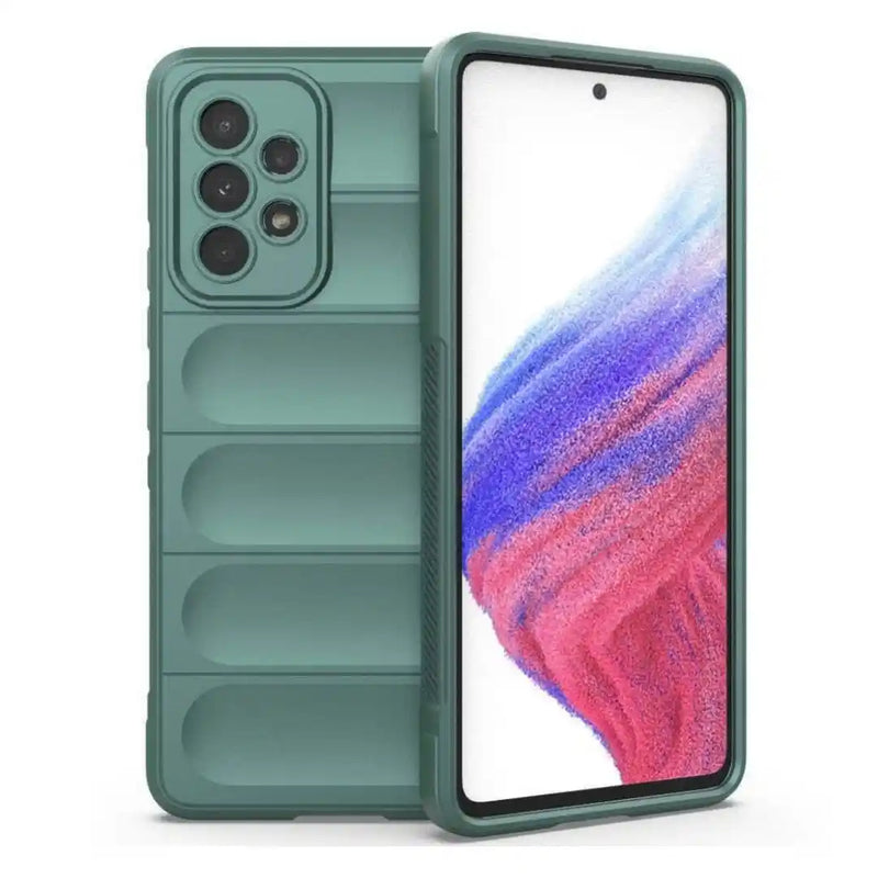 Shield Silicone - Mobile Back Cover for Samsung Galaxy A73 5G - 6.7 Inches - (INR 169 Only for prepaid orders)