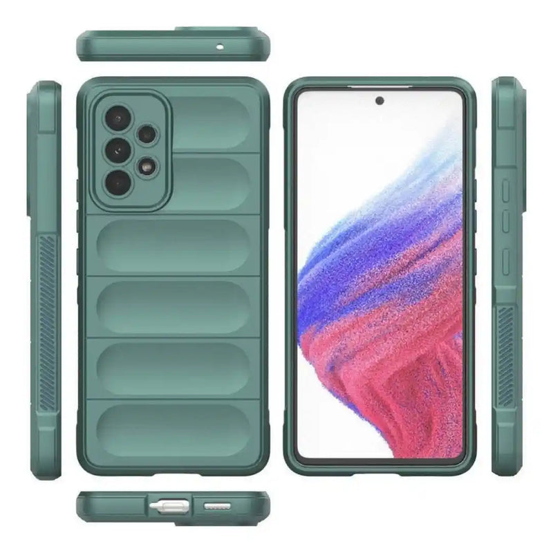 Shield Silicone - Mobile Back Cover for Samsung Galaxy A73 5G - 6.7 Inches - (INR 169 Only for prepaid orders)