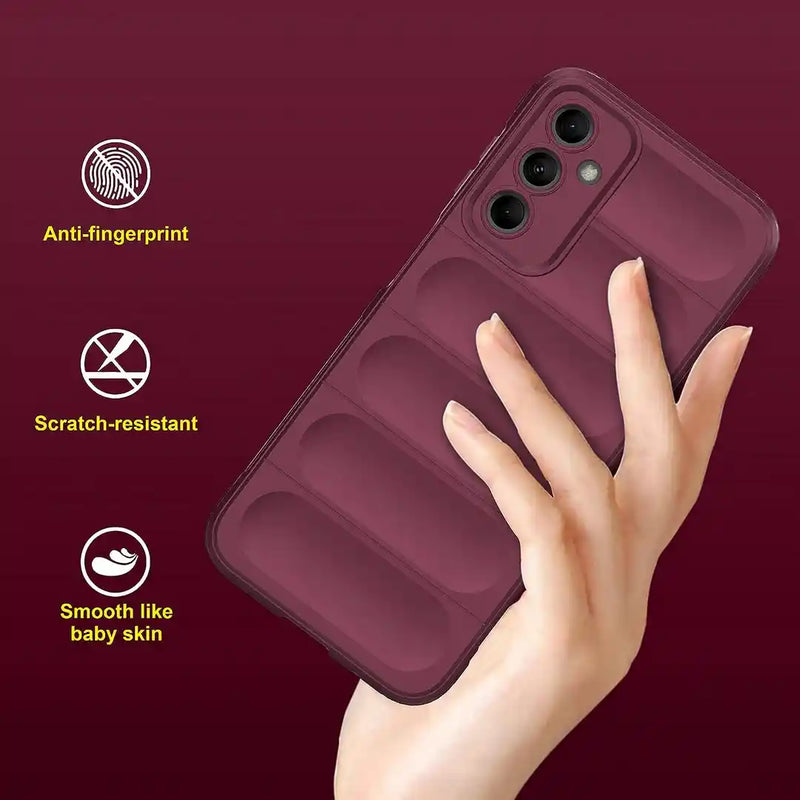 Shield Silicone - Mobile Back Cover for Samsung Galaxy M14 5G - 6.6 Inches - (INR 169 Only for prepaid orders)