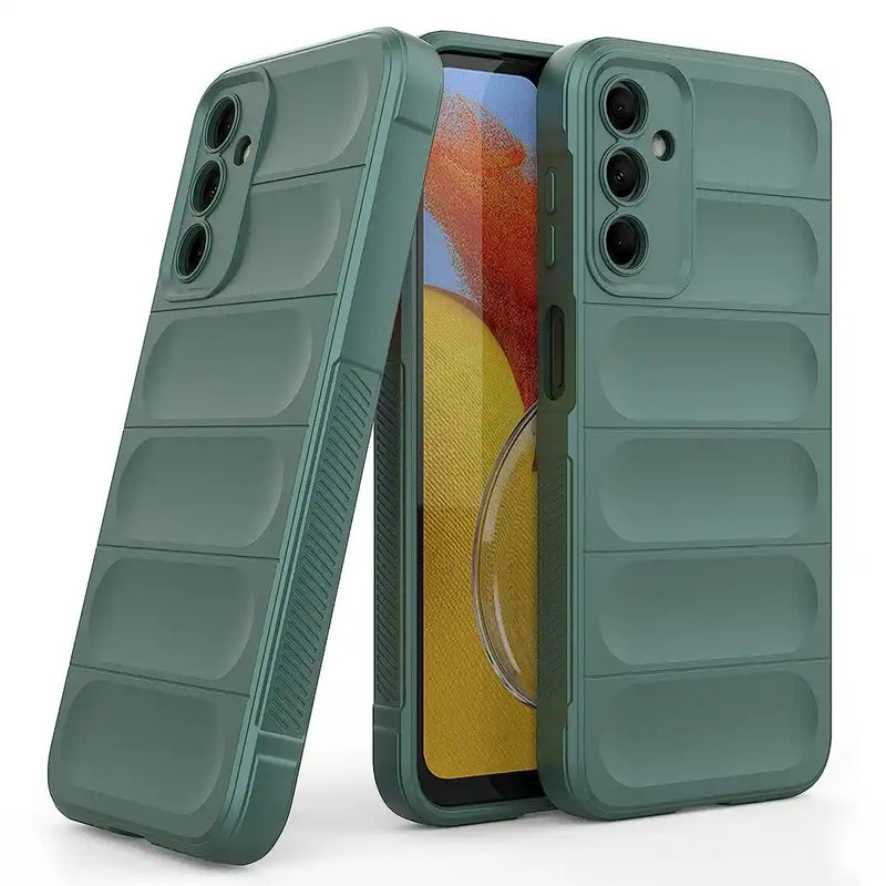 Shield Silicone - Mobile Back Cover for Samsung Galaxy M14 5G - 6.6 Inches - (INR 169 Only for prepaid orders)
