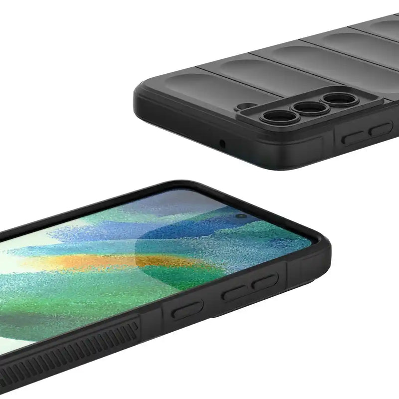 Shield Silicone - Mobile Back Cover for Samsung Galaxy S21 FE 5G - 6.4 Inches - (INR 169 Only for prepaid orders)