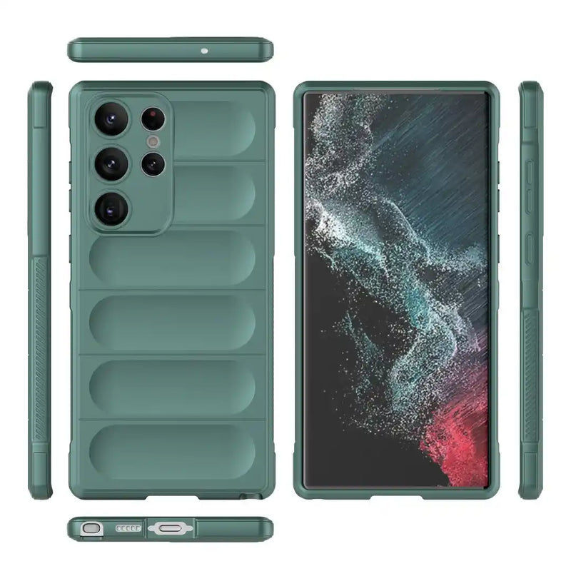 Shield Silicone - Mobile Back Cover for Samsung Galaxy S23 Ultra 5G - 6.8 Inches - (INR 169 Only for prepaid orders)