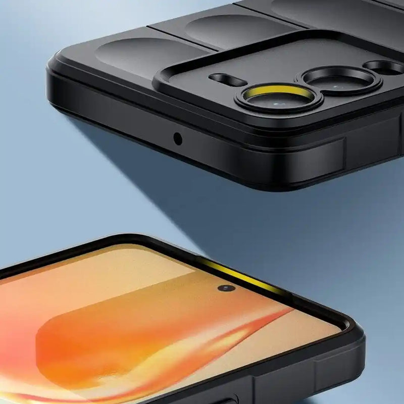 Shield Silicone - Mobile Back Cover for Vivo V25 Pro 5G - 6.56 Inches - (INR 169 Only for prepaid orders)