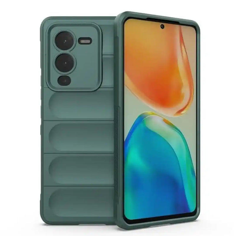 Shield Silicone - Mobile Back Cover for Vivo V25 Pro 5G - 6.56 Inches - (INR 169 Only for prepaid orders)