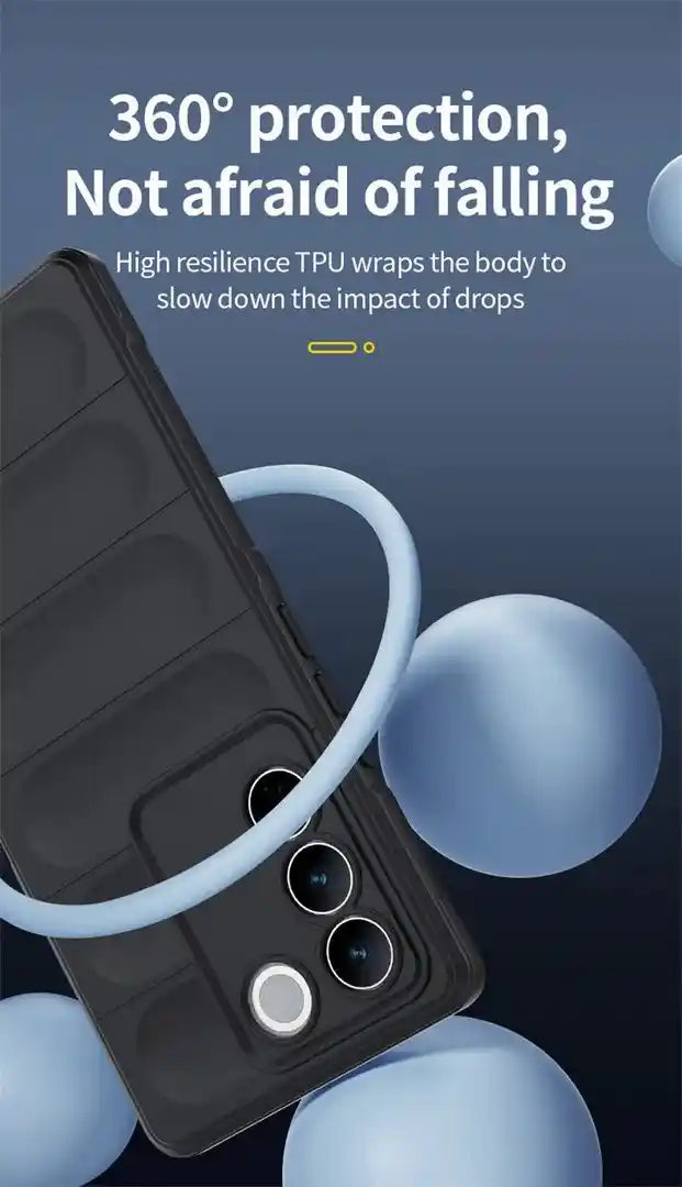 Shield Silicone - Mobile Back Cover for Vivo V27 5G - 6.78 Inches - (INR 169 Only for prepaid orders)