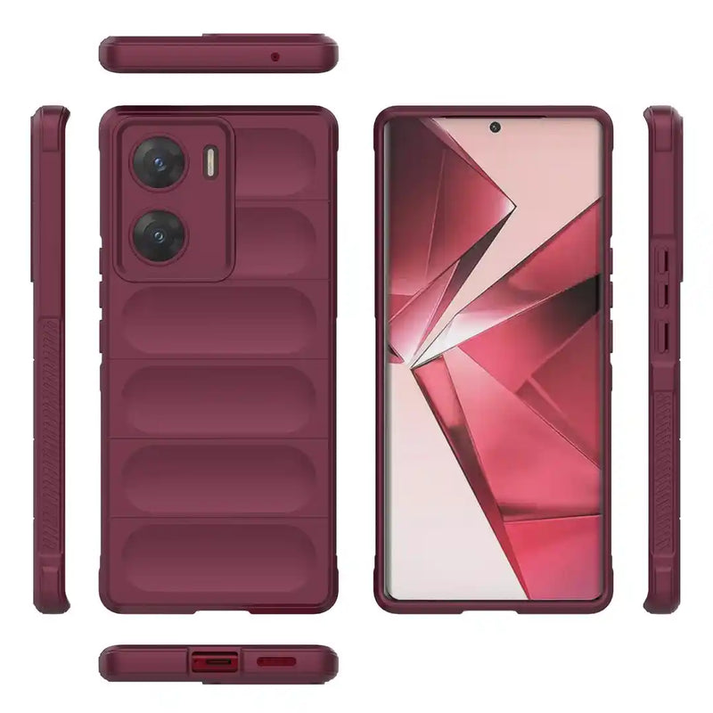 Shield Silicone - Mobile Back Cover for Vivo V29E 5G - 6.78 Inches - (INR 169 Only for prepaid orders)