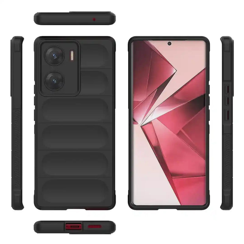 Shield Silicone - Mobile Back Cover for Vivo V29E 5G - 6.78 Inches - (INR 169 Only for prepaid orders)