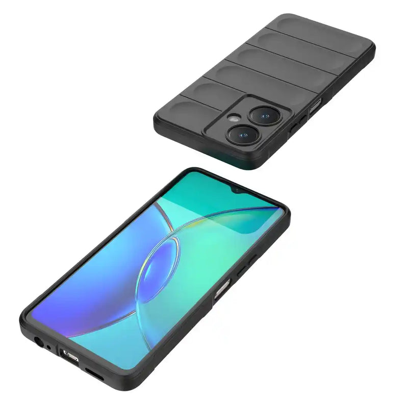 Shield Silicone - Mobile Back Cover for Vivo Y27 - 6.64 Inches - (INR 169 Only for prepaid orders)