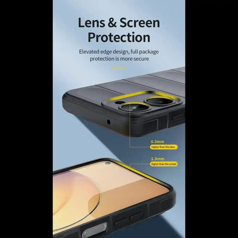 Shield Silicone - Mobile Back Cover for Vivo Y56 - 6.58 Inches - (INR 169 Only for prepaid orders)