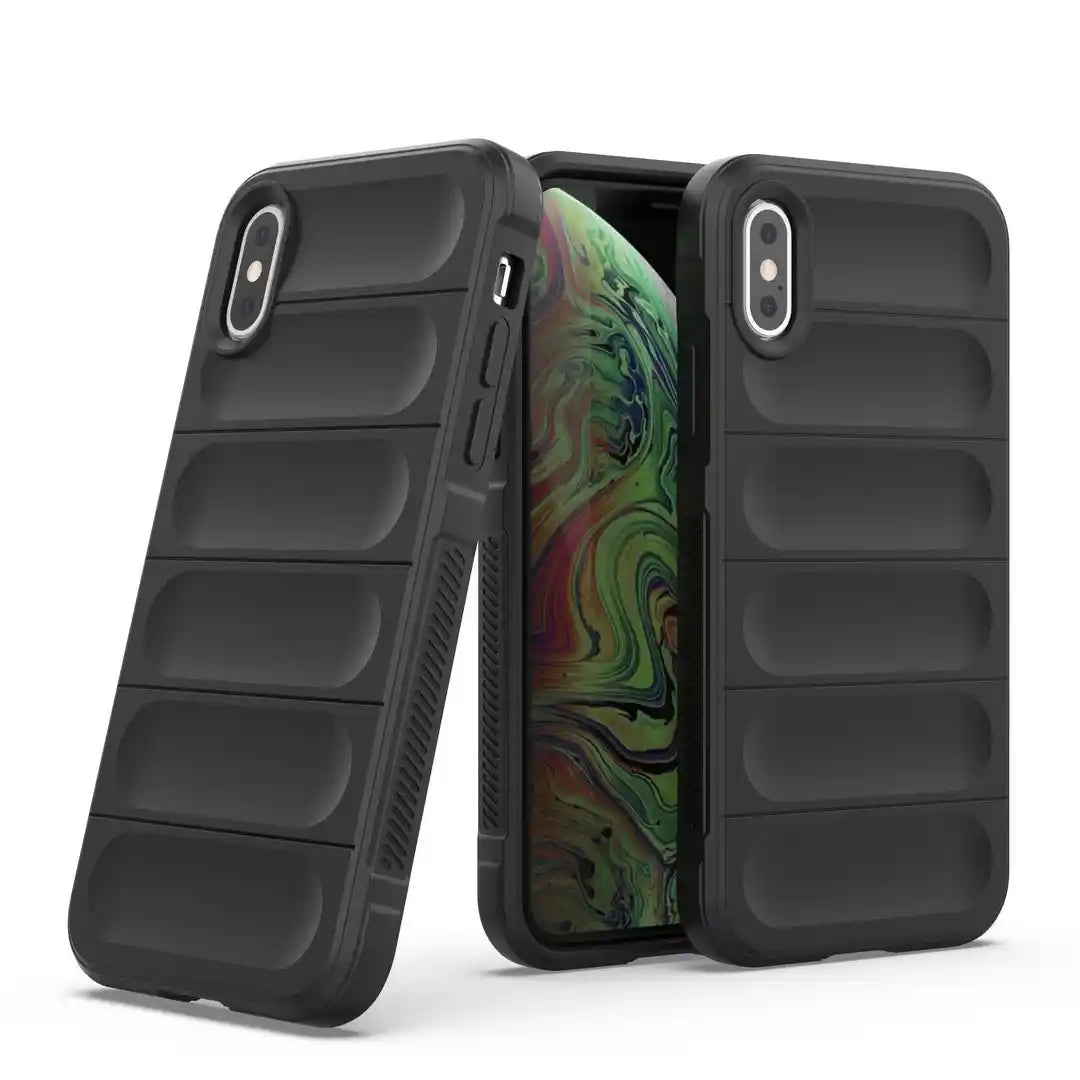 Shield Silicone Back Cover for iPhone X (5.8
