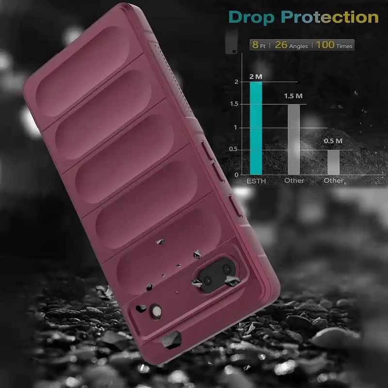 Shield Silicone - Mobile Case for Google Pixel 6A 5G - 6.1 Inches - (INR 169 Only for prepaid orders)