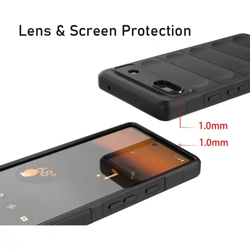 Shield Silicone - Mobile Case for Google Pixel 6A 5G - 6.1 Inches - (INR 169 Only for prepaid orders)