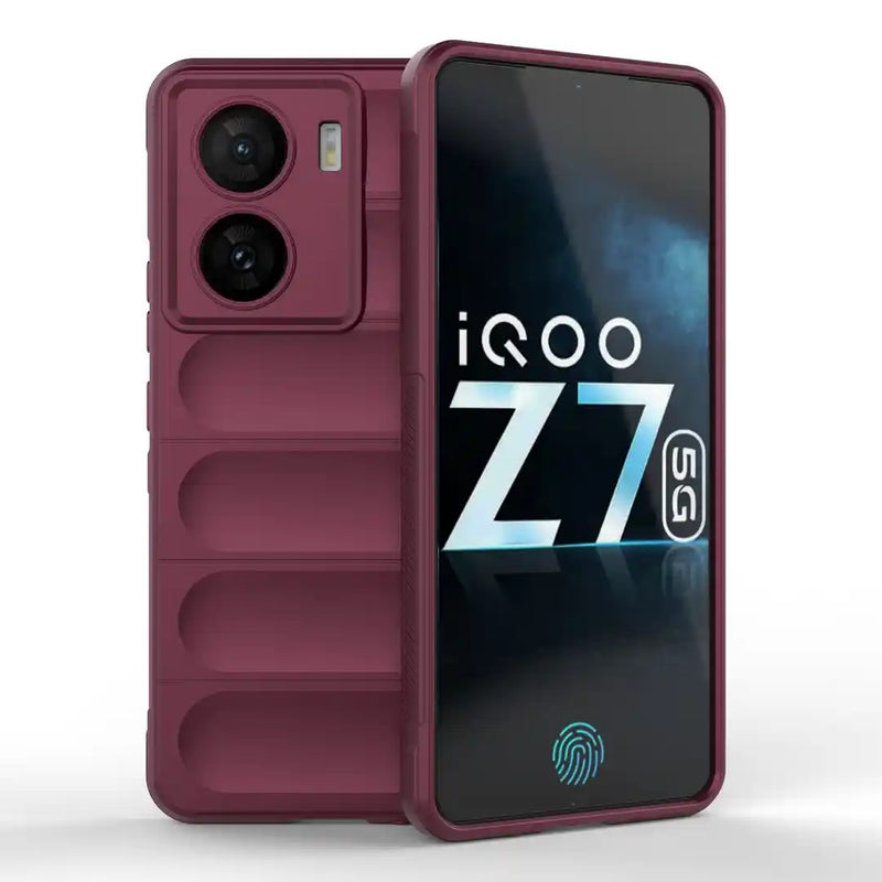 Shield Silicone - Mobile Case for IQOO Z7 5G - 6.38 Inches - (INR 169 Only for prepaid orders)