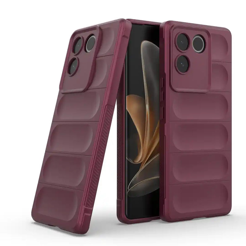 Shield Silicone - Mobile Case for IQOO Z7 Pro 5G - 6.78 Inches - (INR 169 Only for prepaid orders)