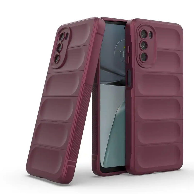 Shield Silicone - Mobile Case for Motorola Moto G62 5G - 6.5 Inches - (INR 169 Only for prepaid orders)