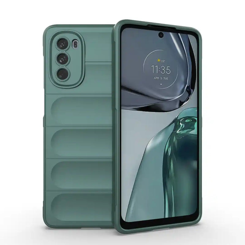 Shield Silicone - Mobile Case for Motorola Moto G62 5G - 6.5 Inches - (INR 169 Only for prepaid orders)