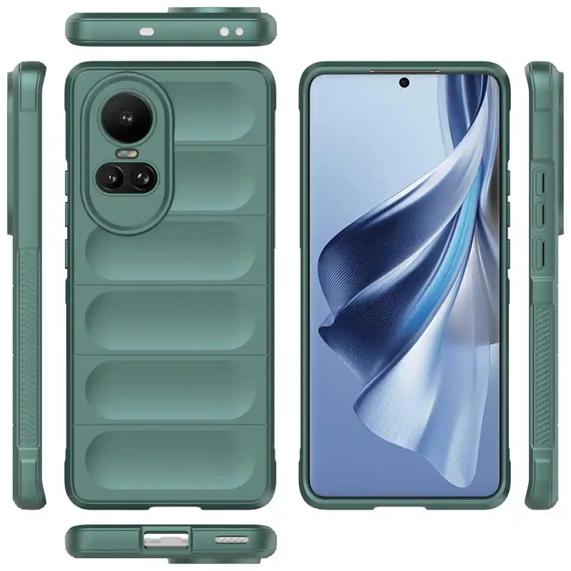 Shield Silicone - Mobile Case for Oppo Reno 10 5G - 6.7 Inches - (INR 169 Only for prepaid orders)