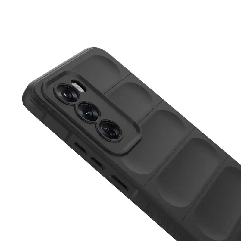 Shield Silicone - Mobile Case for Oppo Reno 12 5G - 6.7 Inches - (INR 169 Only for prepaid orders)