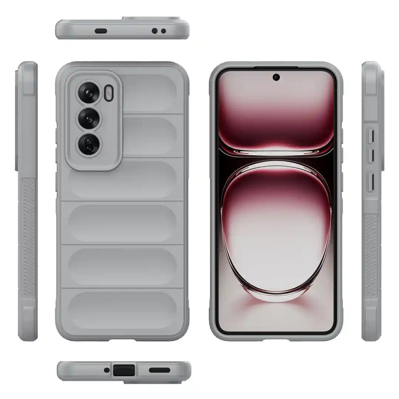 Shield Silicone - Mobile Case for Oppo Reno 12 Pro 5G - 6.7 Inches - (INR 169 Only for prepaid orders)