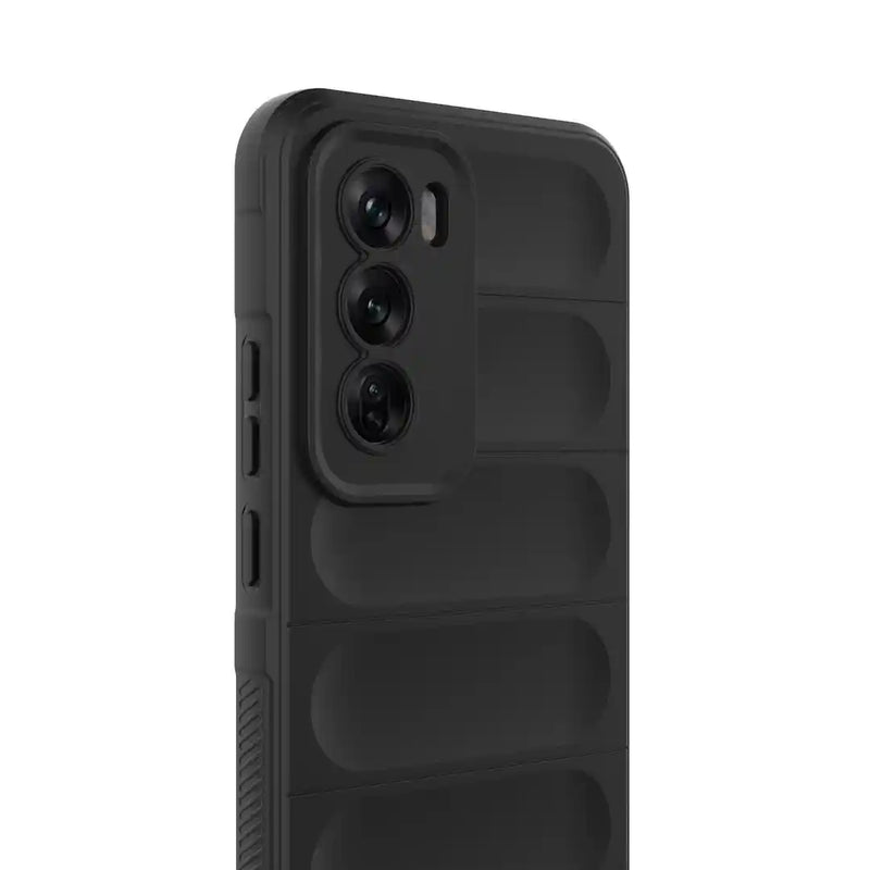 Shield Silicone - Mobile Case for Oppo Reno 12 Pro 5G - 6.7 Inches - (INR 169 Only for prepaid orders)