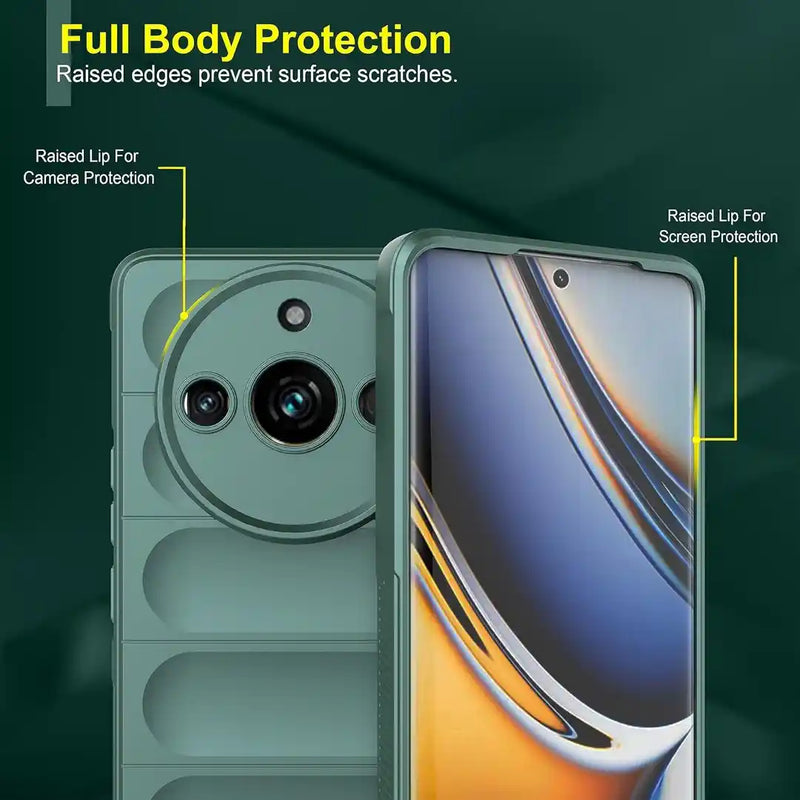 Shield Silicone - Mobile Case for Realme 11 Pro Plus 5G - 6.7 Inches - (INR 169 Only for prepaid orders)