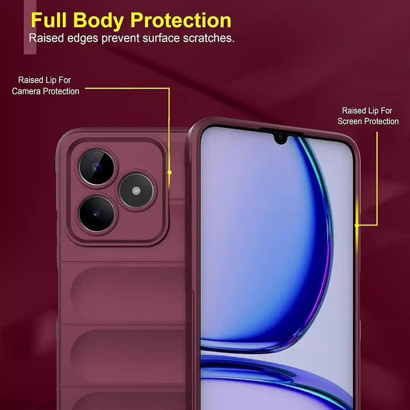 Shield Silicone - Mobile Case for Realme C51 - 6.74 Inches - (INR 169 Only for prepaid orders)