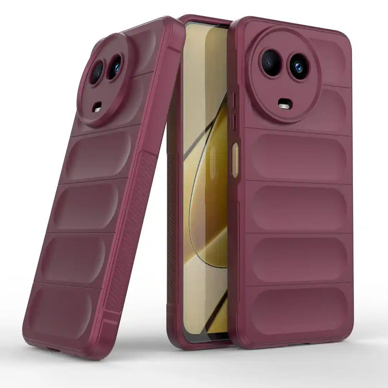SEAHAI Case For Realme C67 4G, Gradient Colour Case With
