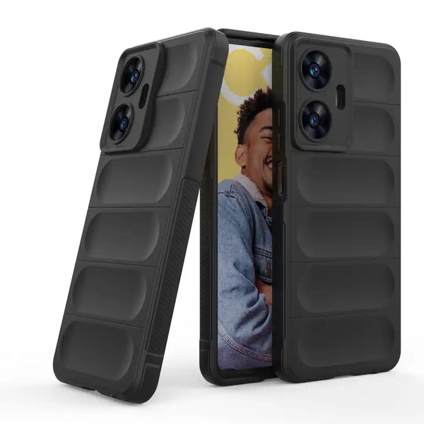 Shield Silicone - Mobile Case for Realme Narzo N55 - 6.72 Inches - (INR 169 Only for prepaid orders)