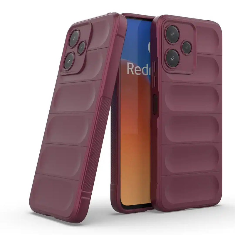 Shield Silicone - Mobile Case for Redmi 12 5G - 6.79 Inches - (INR 169 Only for prepaid orders)