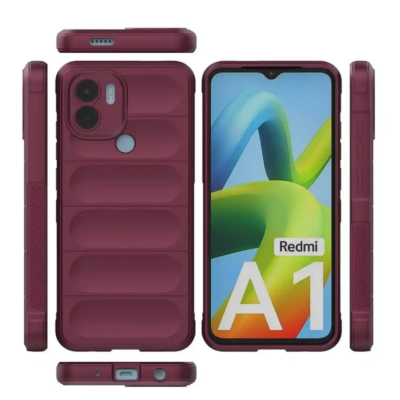 Shield Silicone - Mobile Case for Redmi A2 Plus - 6.52 Inches - (INR 169 Only for prepaid orders)