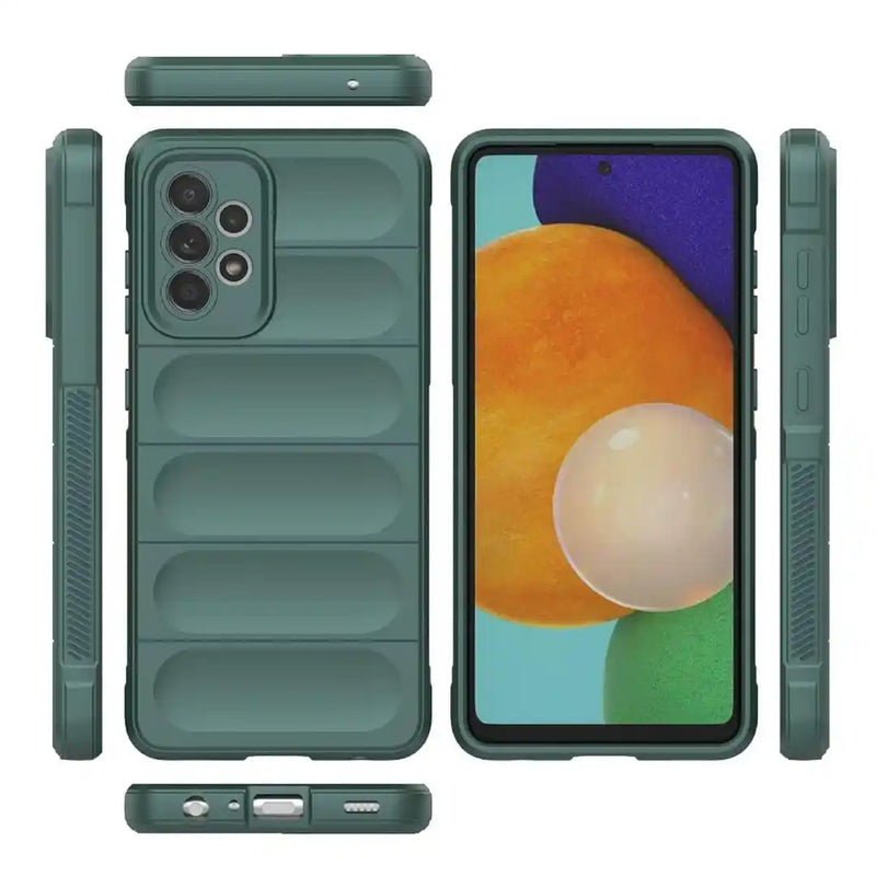 Shield Silicone - Mobile Case for Samsung Galaxy A52 4G - 6.5 Inches - (INR 169 Only for prepaid orders)