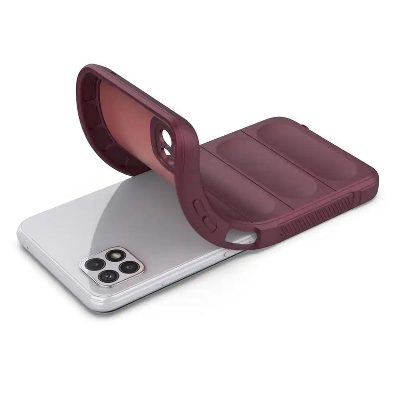 Shield Silicone - Mobile Case for Samsung Galaxy F42 5G - 6.6 Inches - (INR 169 Only for prepaid orders)