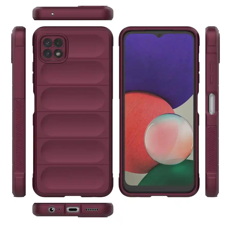 Shield Silicone - Mobile Case for Samsung Galaxy F42 5G - 6.6 Inches - (INR 169 Only for prepaid orders)