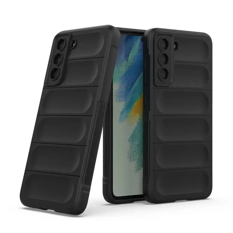 Shield Silicone - Mobile Case for Samsung Galaxy S21 FE 5G - 6.4 Inches - (INR 169 Only for prepaid orders)