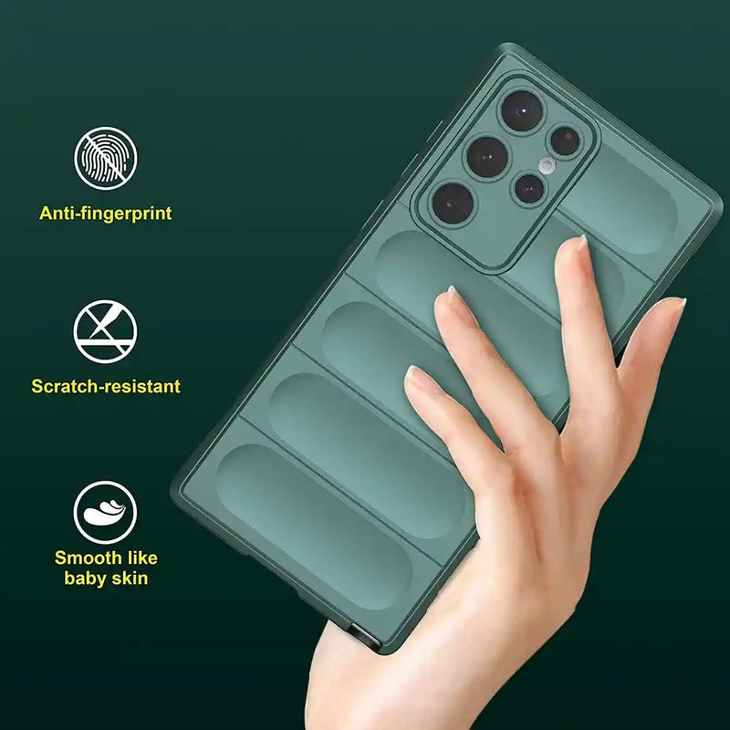 Shield Silicone - Mobile Case for Samsung Galaxy S22 Ultra 5G - 6.8 Inches - (INR 169 Only for prepaid orders)