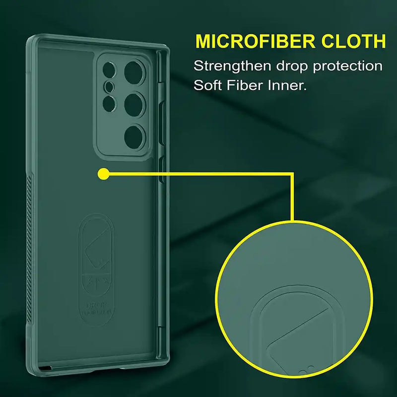 Shield Silicone - Mobile Case for Samsung Galaxy S22 Ultra 5G - 6.8 Inches - (INR 169 Only for prepaid orders)