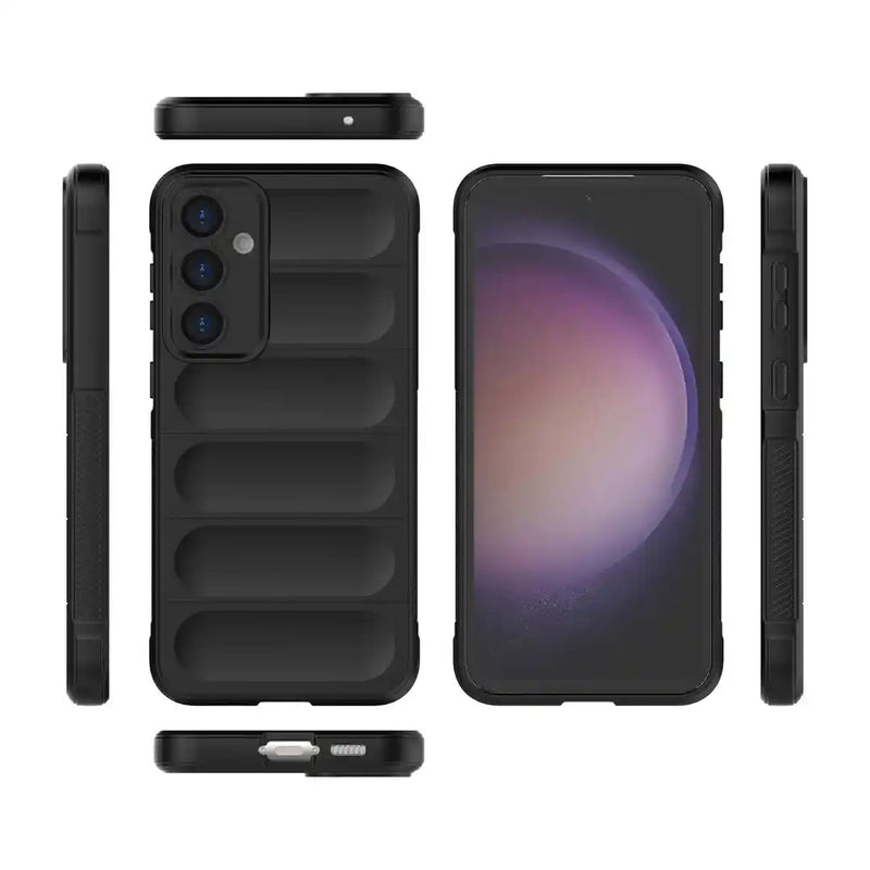 Shield Silicone - Mobile Case for Samsung Galaxy S23 FE 5G - 6.4 Inches - (INR 169 Only for prepaid orders)