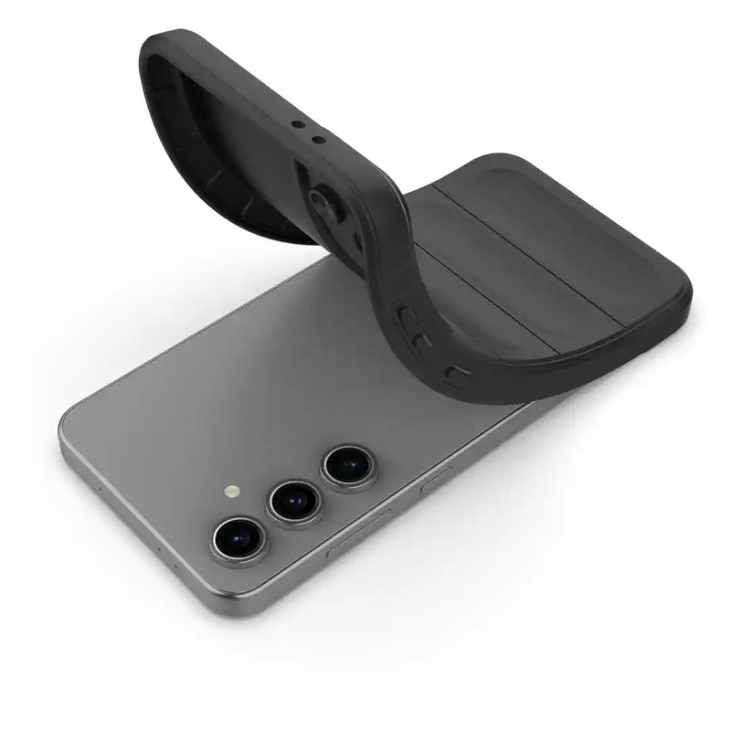 Shield Silicone - Mobile Case for Samsung Galaxy S24 FE 5G - 6.7 Inches - (INR 169 Only for prepaid orders)