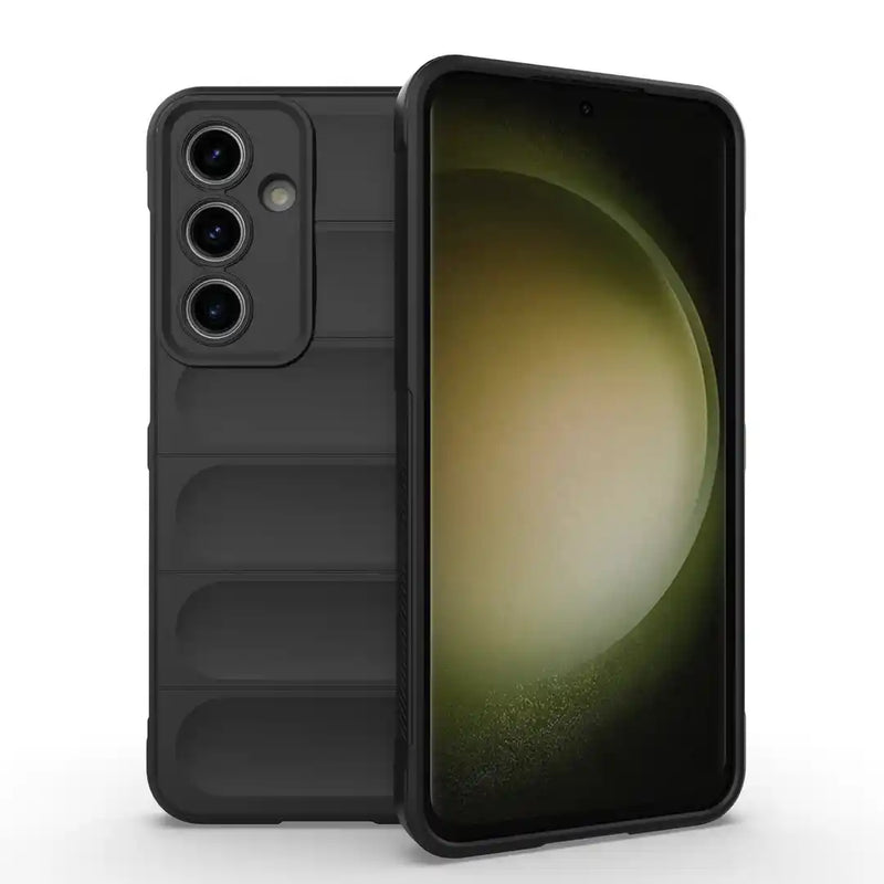 Shield Silicone - Mobile Case for Samsung Galaxy S24 FE 5G - 6.7 Inches - (INR 169 Only for prepaid orders)