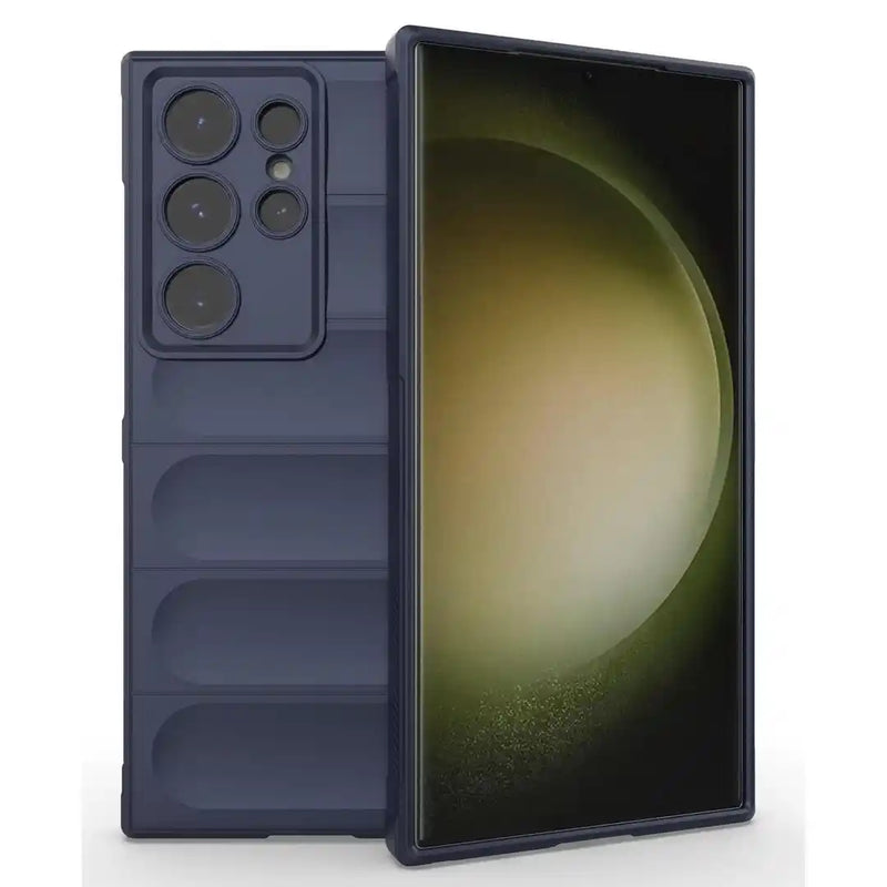 Shield Silicone - Mobile Case for Samsung Galaxy S24 Ultra 5G - 6.8 Inches - (INR 169 Only for prepaid orders)