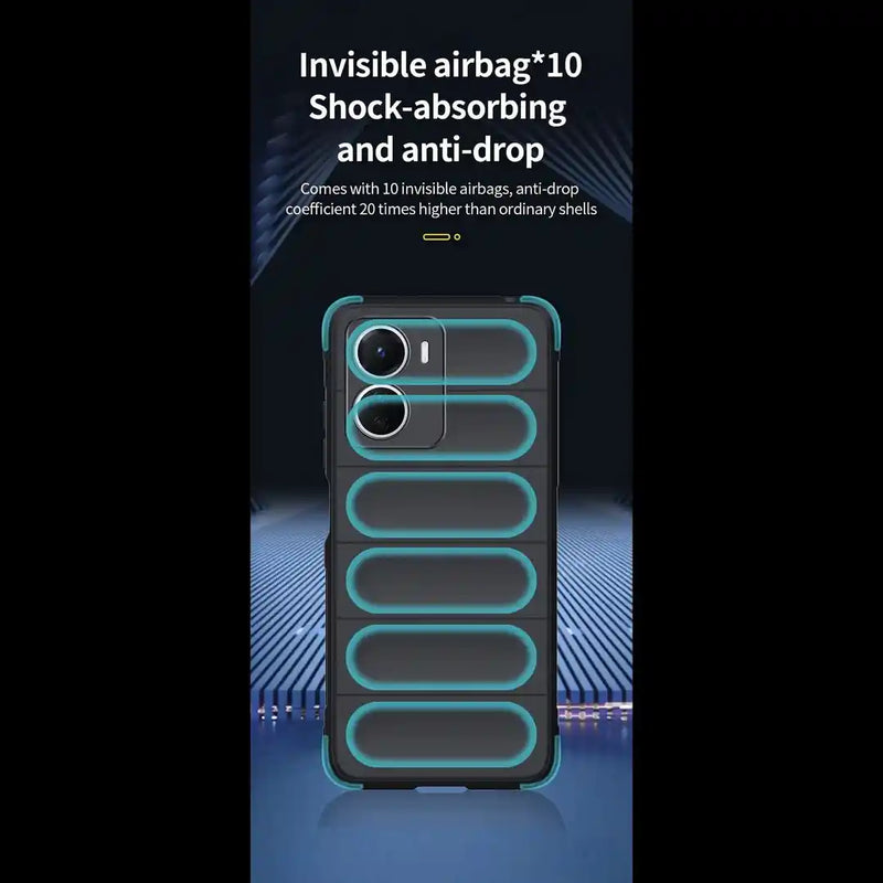 Shield Silicone - Mobile Case for Vivo T2x - 6.58 Inches - (INR 169 Only for prepaid orders)