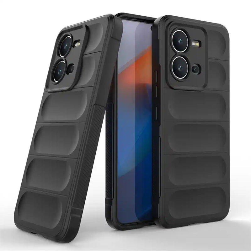 Shield Silicone - Mobile Case for Vivo V25 5G - 6.44 Inches - (INR 169 Only for prepaid orders)