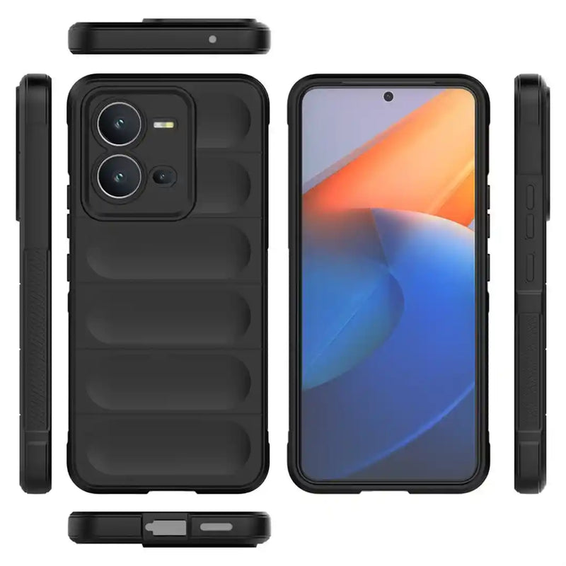 Shield Silicone - Mobile Case for Vivo V25 5G - 6.44 Inches - (INR 169 Only for prepaid orders)
