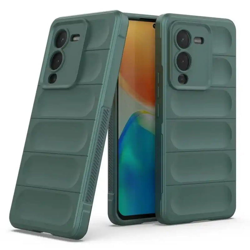 Shield Silicone - Mobile Case for Vivo V25 Pro 5G - 6.56 Inches - (INR 169 Only for prepaid orders)