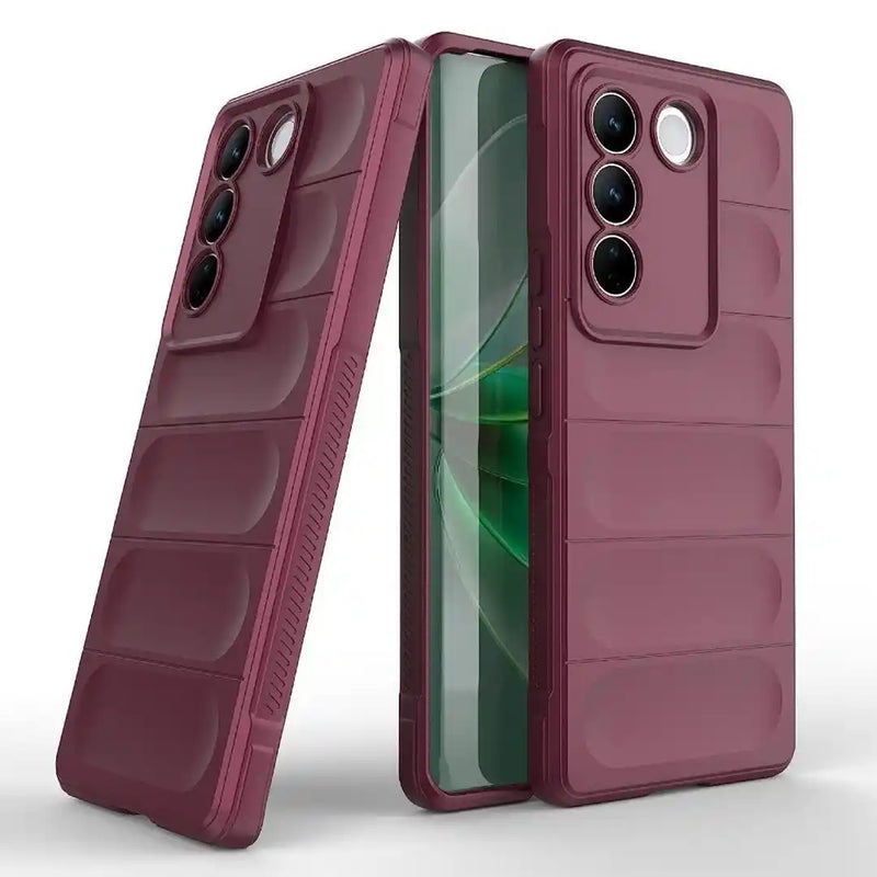 Shield Silicone - Mobile Case for Vivo V27 5G - 6.78 Inches - (INR 169 Only for prepaid orders)