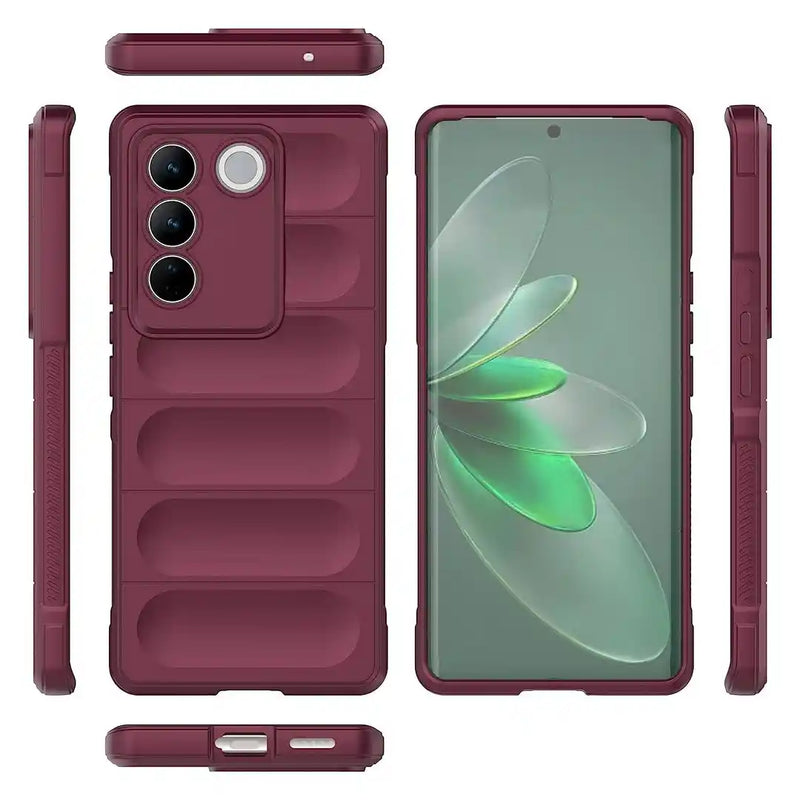 Shield Silicone - Mobile Case for Vivo V27 5G - 6.78 Inches - (INR 169 Only for prepaid orders)
